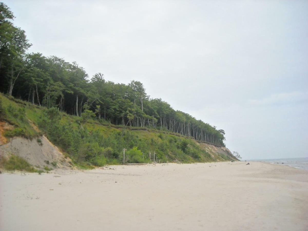 Holiday Home Baltic Z Antresola I Balkonem Przy Plazy Мендзыздрое Экстерьер фото